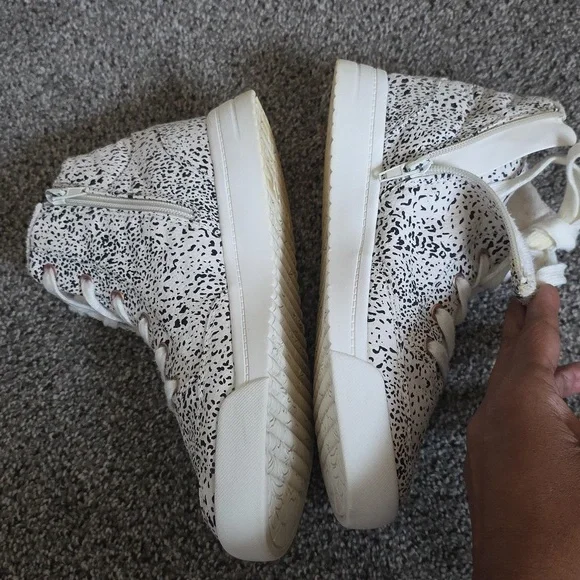 Pre-owned Womens Roxy Surf Roxy Mid High Top Sneaker Shoes Sz 8 - Picture 4 of 11